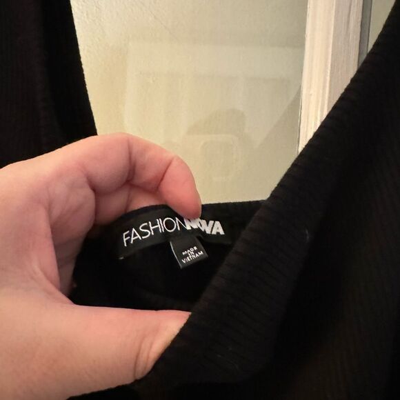 Fashion Nova Black Jumpsuit - Picture 2 of 5